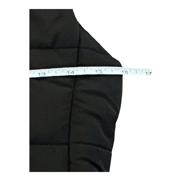 Love Tree Womens Vest Hoodie Puffer Style Quilted Black Size Medium - Picture 3 of 9